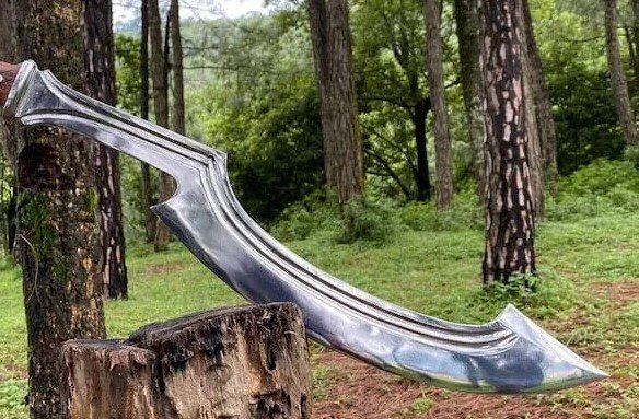 Handmade Egyptian Khopesh Sword | Battle-Ready Curved Sickle Blade
