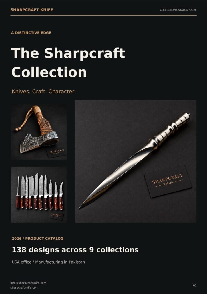Sharpcraft Knife 2026 product photo catalog cover