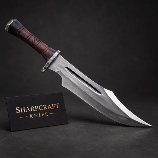 Fuller Blade Bowie with Brown Grip — branded product view 1