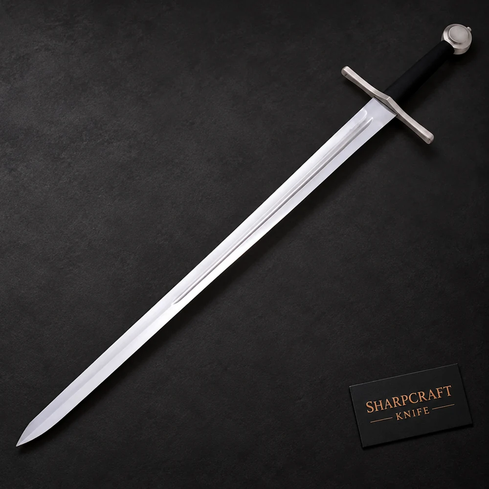 Medieval Style Sword with Round Pommel — product view 1