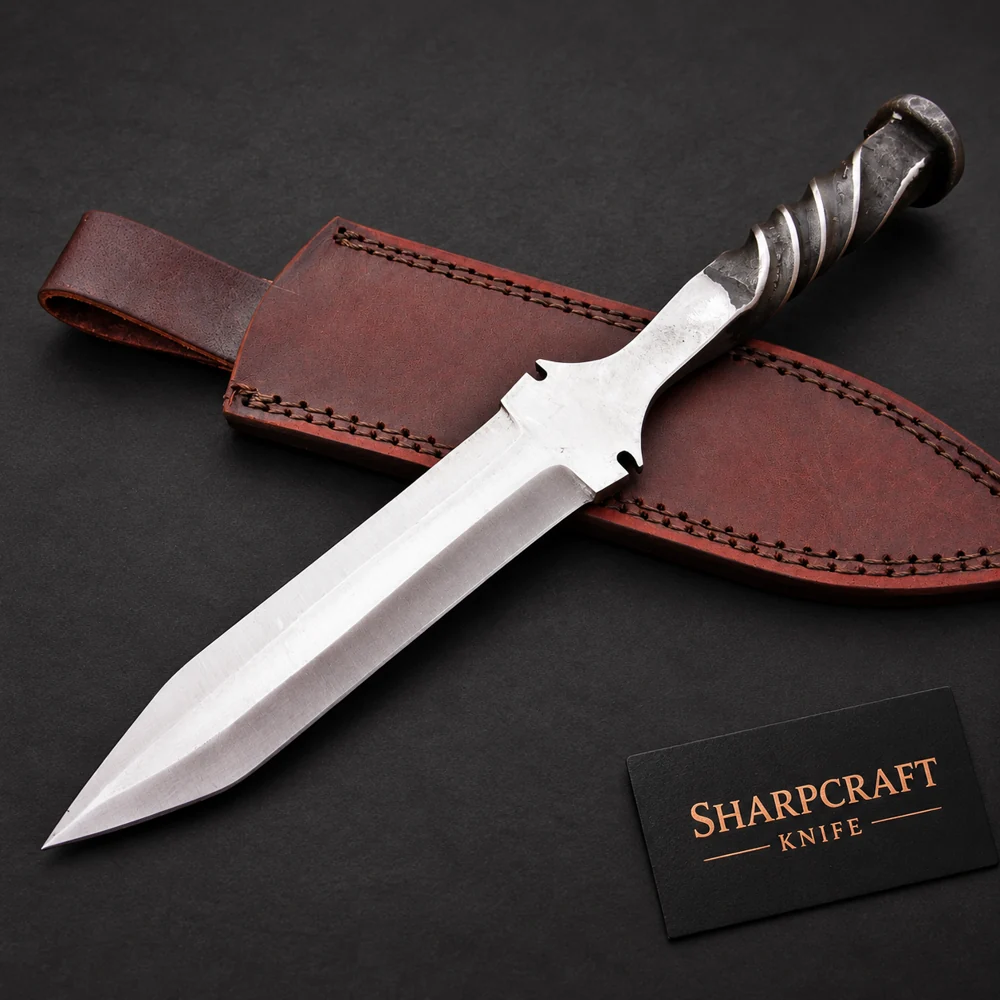 Twisted Handle Broad Dagger — product view 1