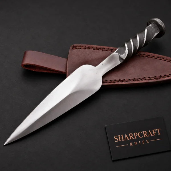 Twisted Handle Leaf Blade Dagger — product view 1